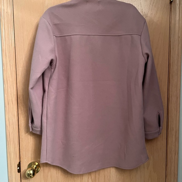Cute Mauve/purple Shacket - Picture 3 of 4